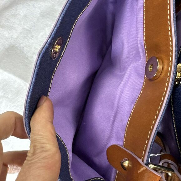 Disney Parks Dooney & Bourke Tote Bag 2017 Epcot Food Wine Festival Figment - Picture 11 of 15